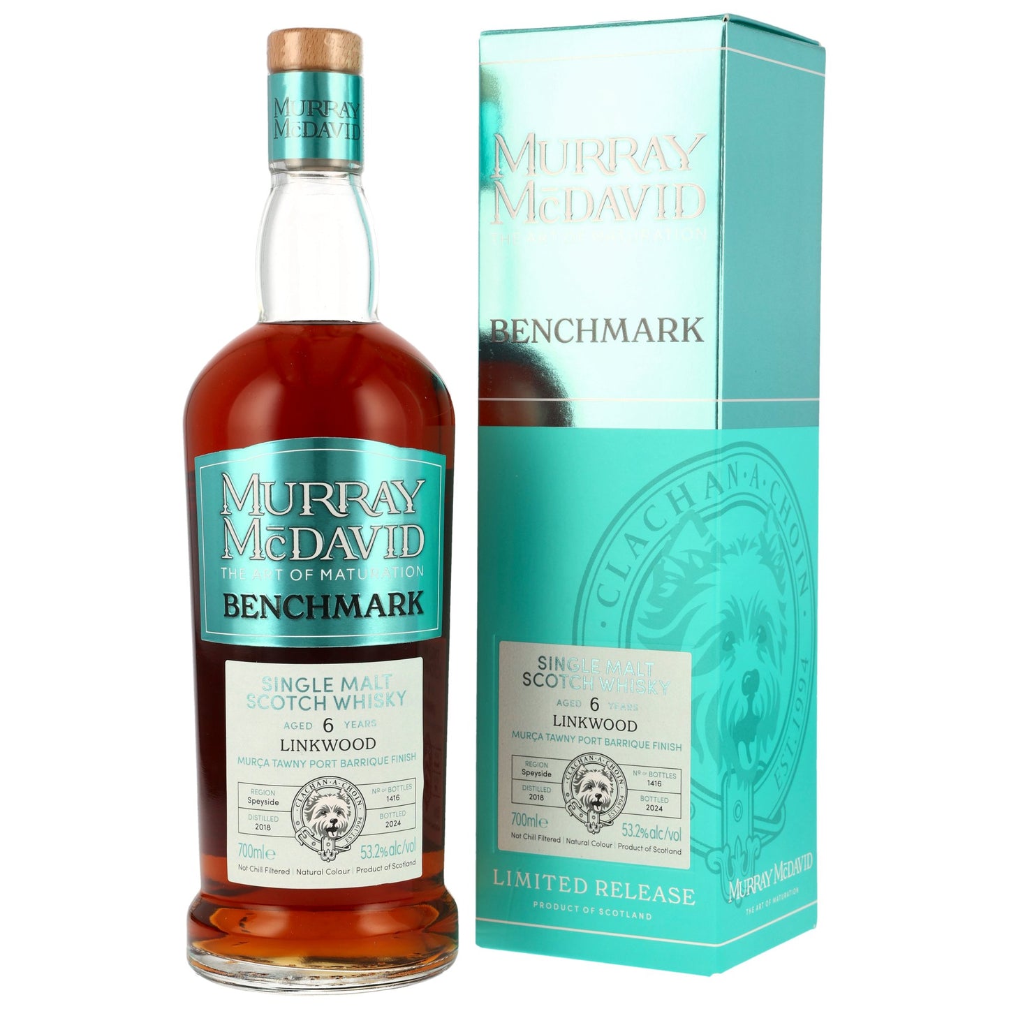 링크우드 2018/2024 머레이 맥 데이비드 토니 포트 바리끄 피니쉬 53.2%vol. 700ml 관세 부가세 교육세 주세 전체 포함