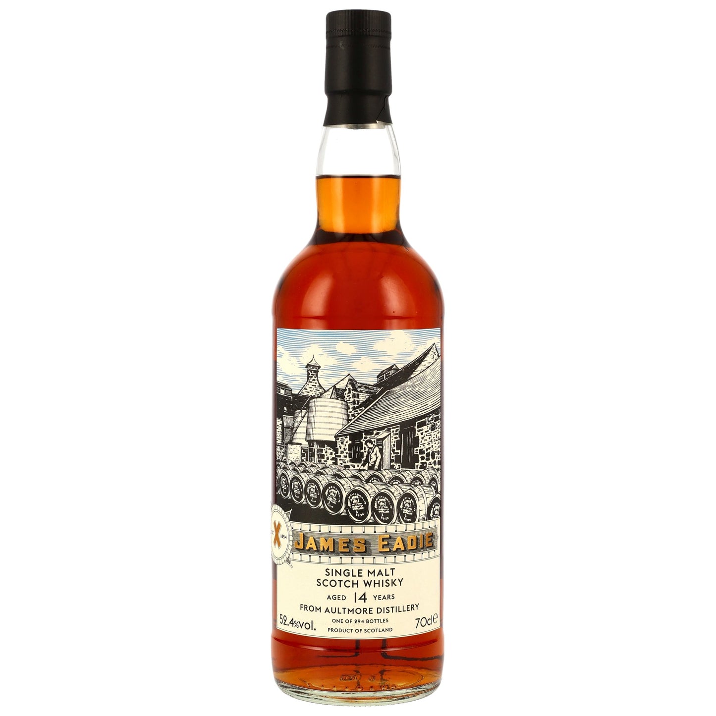 제임스 에디 올트모어 2010/2025 14년 리-차지드 혹스헤드 #306108 52.4%vol. 700ml 관세 부가세 교육세 주세 전체 포함