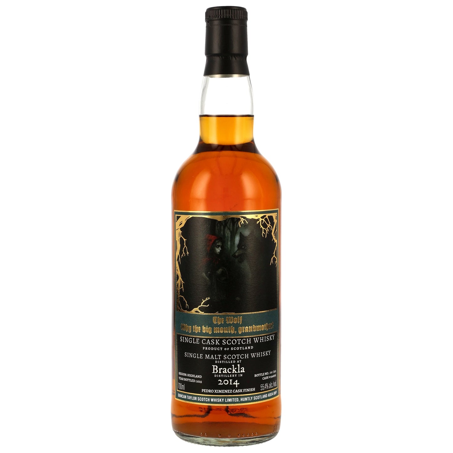던컨테일러 브라클라 2014/2025 PX 캐스크 #9346565 페어리테일 시리즈 55.4%vol. 700ml 관세 부가세 교육세 주세 전체 포함