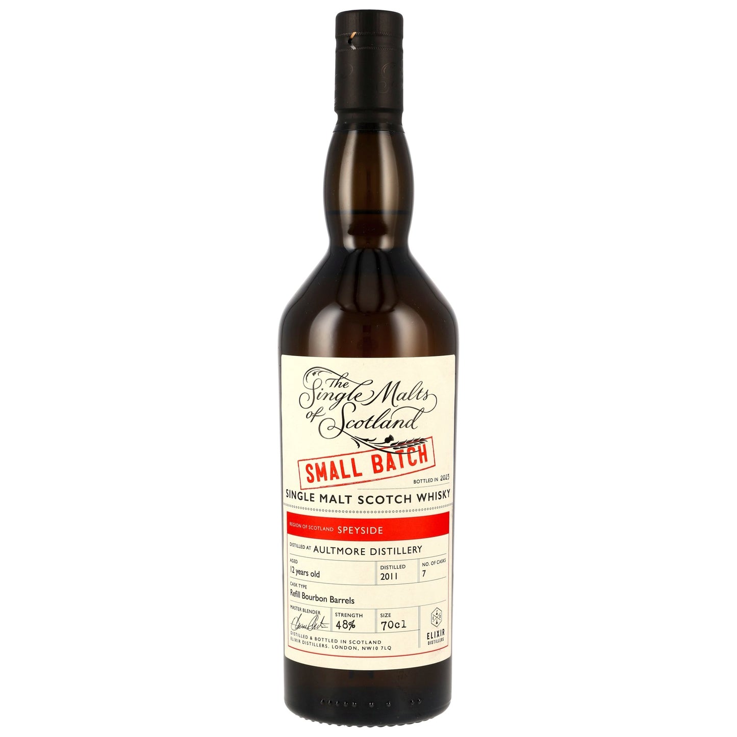 The Single malts of Scotland 올트모어 2011/2023 12년 리필 버번 베럴 48.0%vol. 700ml 관세 부가세 교육세 주세 전체 포함