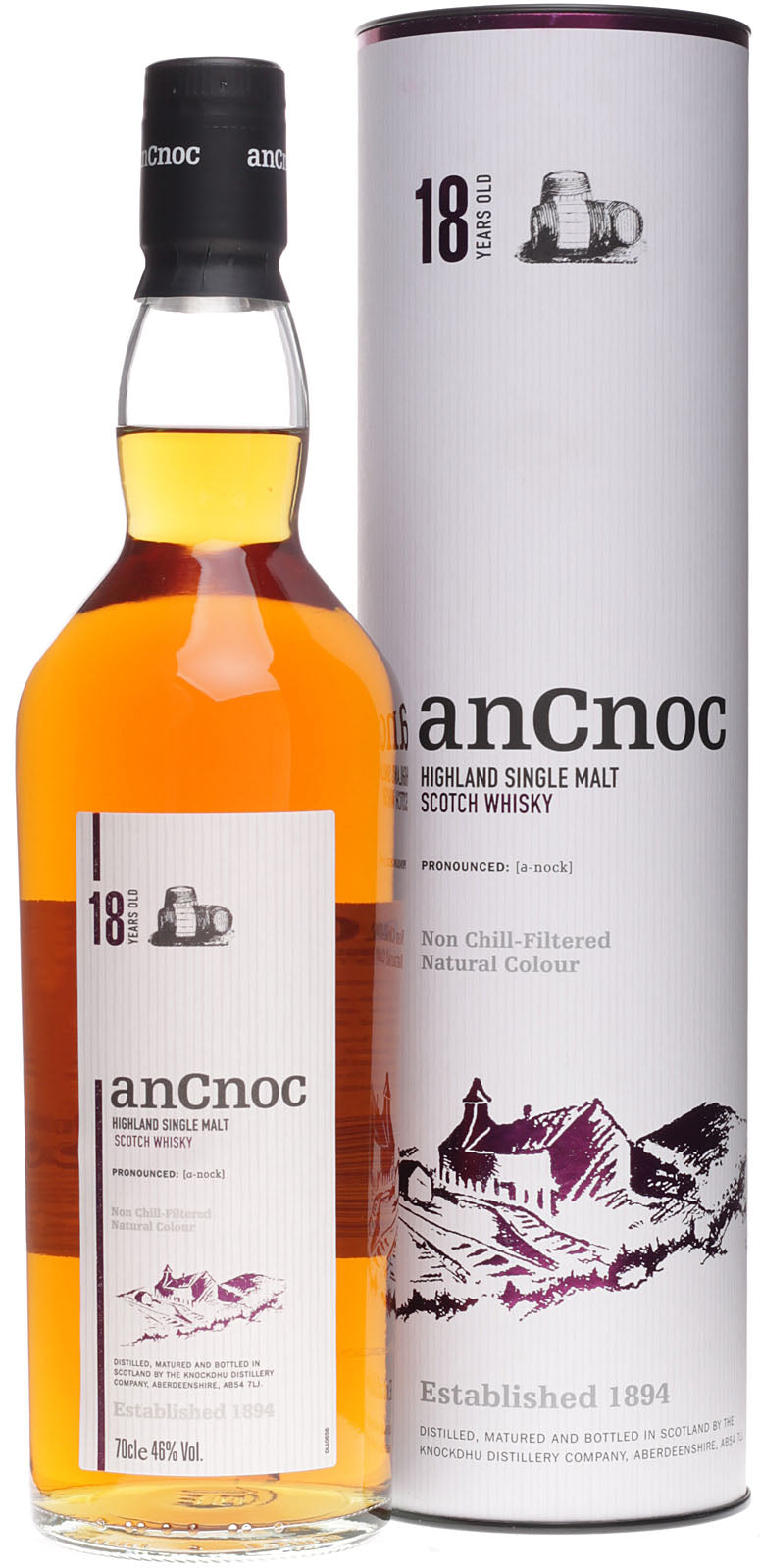 아녹 18년 46%vol. 700ml 관세 부가세 교육세 주세 전체 포함