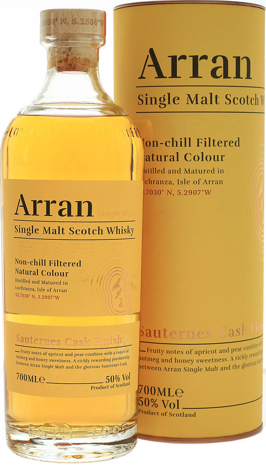 아란 소테른 캐스크 피니시 50%vol. 700ml 관세 부가세 교육세 주세 전체 포함