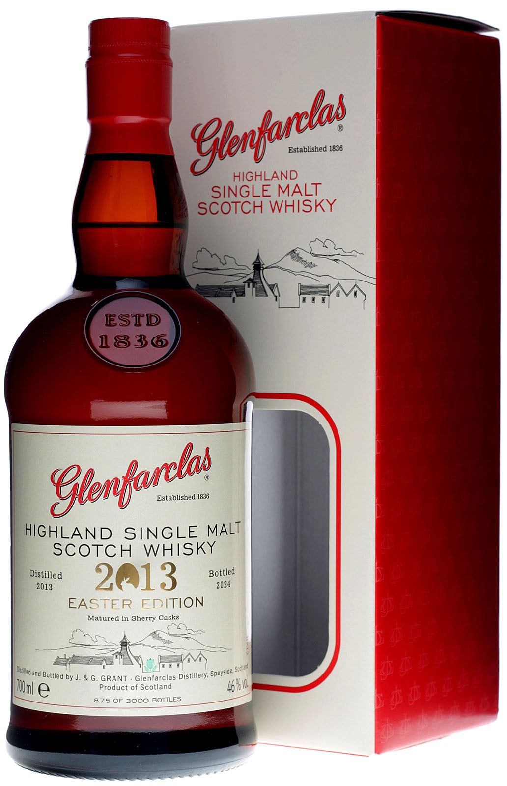 글렌파클라스 2013/2024 이스터 에디션 쉐리 캐스크 46%vol. 700mL 관세 부가세 교육세 주세 전체 포함