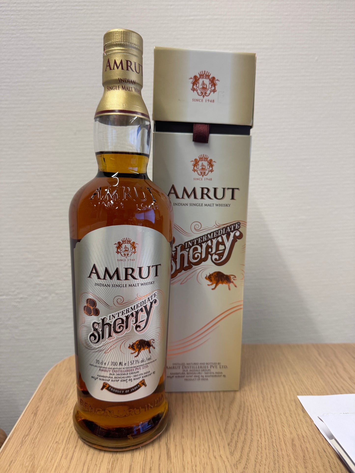 암룻 인터메디아트 쉐리 57.1%vol. 700ml 관세 부가세 교육세 주세 전체 포함