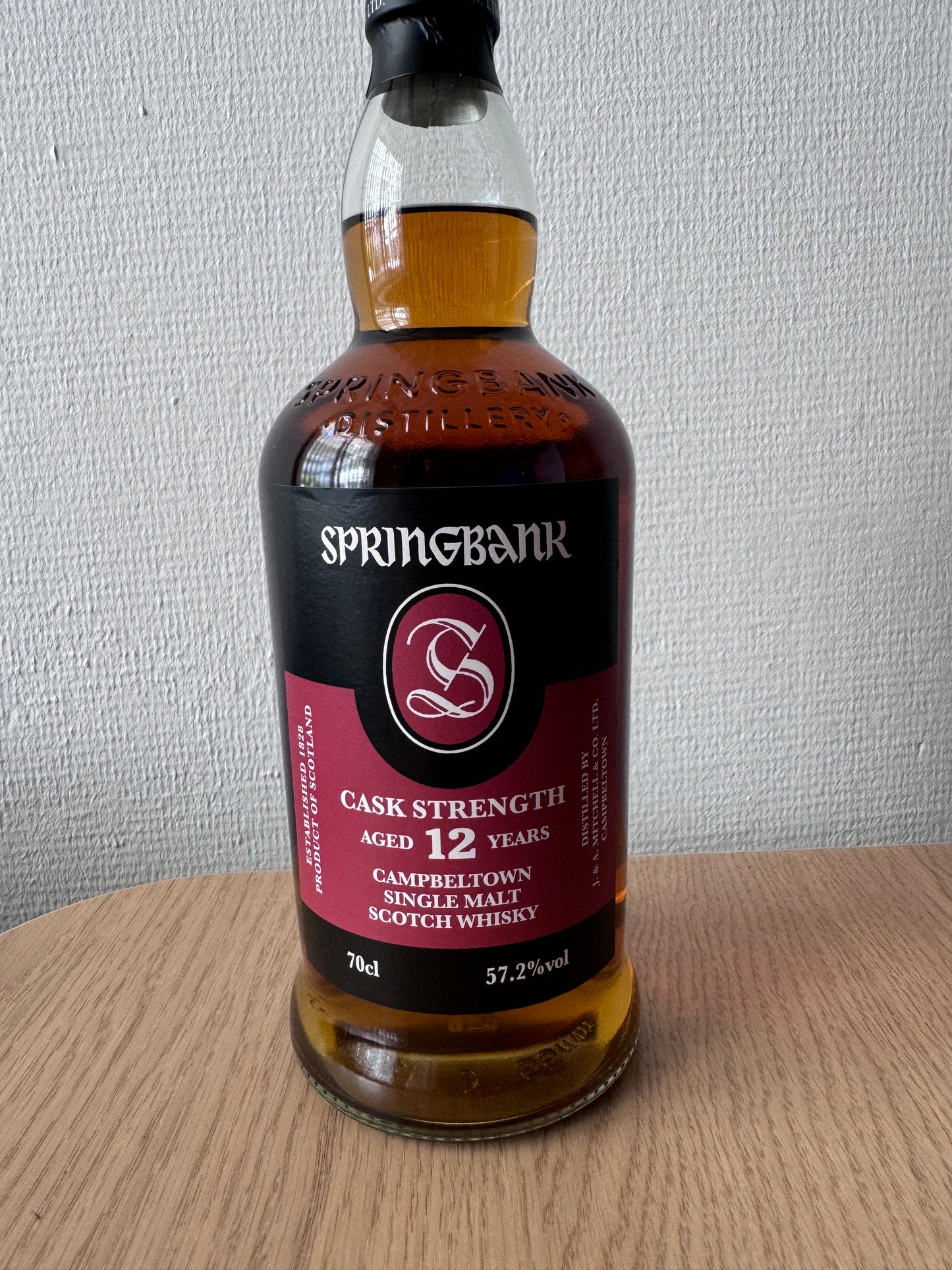 스프링뱅크 12년 캐스크 스트랭스 57.2% 700ml 2024년 릴리즈 배치 25 관세 부가세 교육세 주세 전체 포함