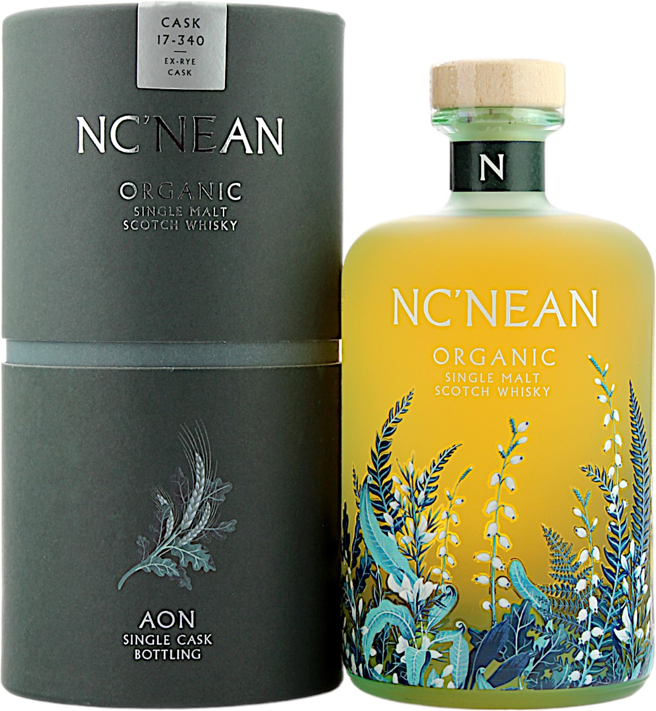 Nc'nean 눅니엔 AON 캐스크 17-340 Ex-rye 피니쉬 57.1%vol. 700ml 관세 부가세 교육세 주세 전체 포함