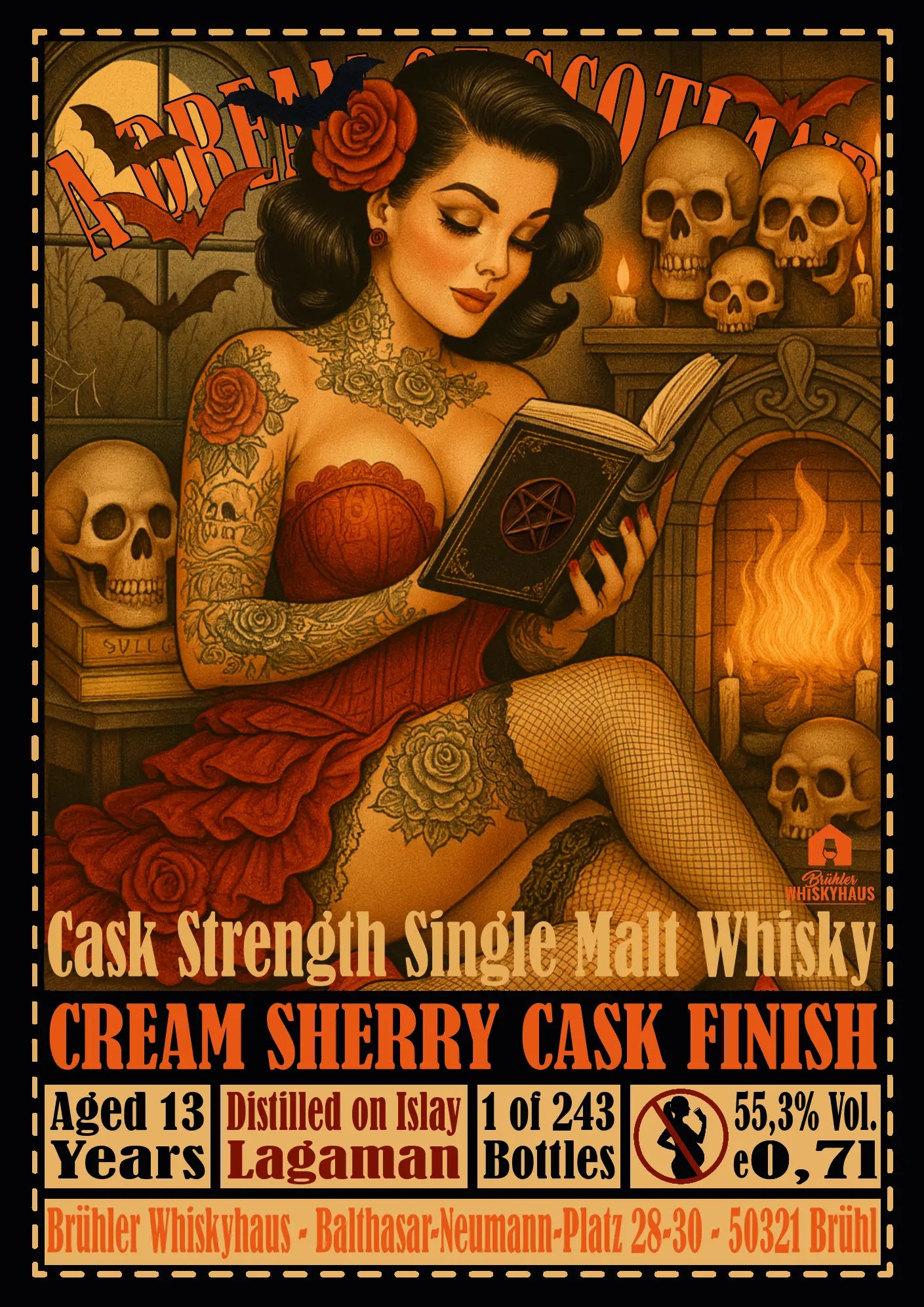 ADOS 크림쉐리 캐스크 피니쉬 라가만 13년 55.3%vol 700ml 관세 부가세 교육세 주세 전체 포함