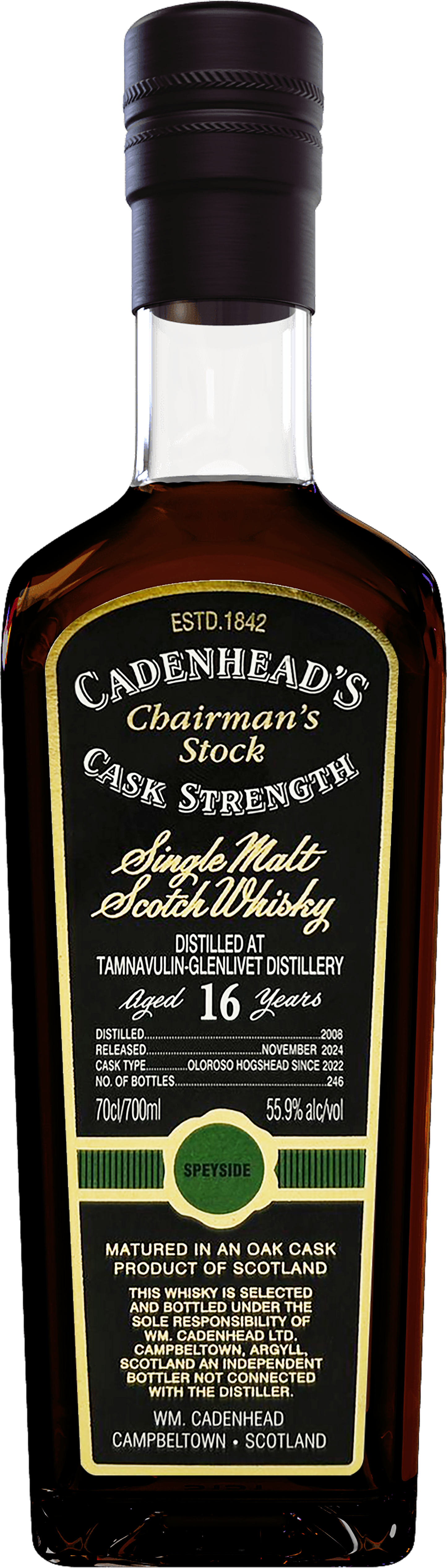 탐나불린-글렌리벳 2008/2024 카덴헤드 700ml 55.9%vol 관세 부가세 교육세 주세 전체 포함