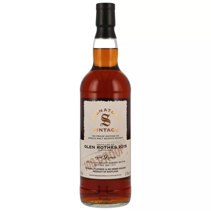 블레어 아솔 2014/2023 시그나토리 빈티지 100 프루프 에디션 #9 57.1%vol. 700ml + 글렌로티스 2015/2023 시그나토리 빈티지 100 프루프 에디션 #6 57.1%vol. 700ml 기프트 박스없음 관세 부가세 교육세 주세 전체 포함