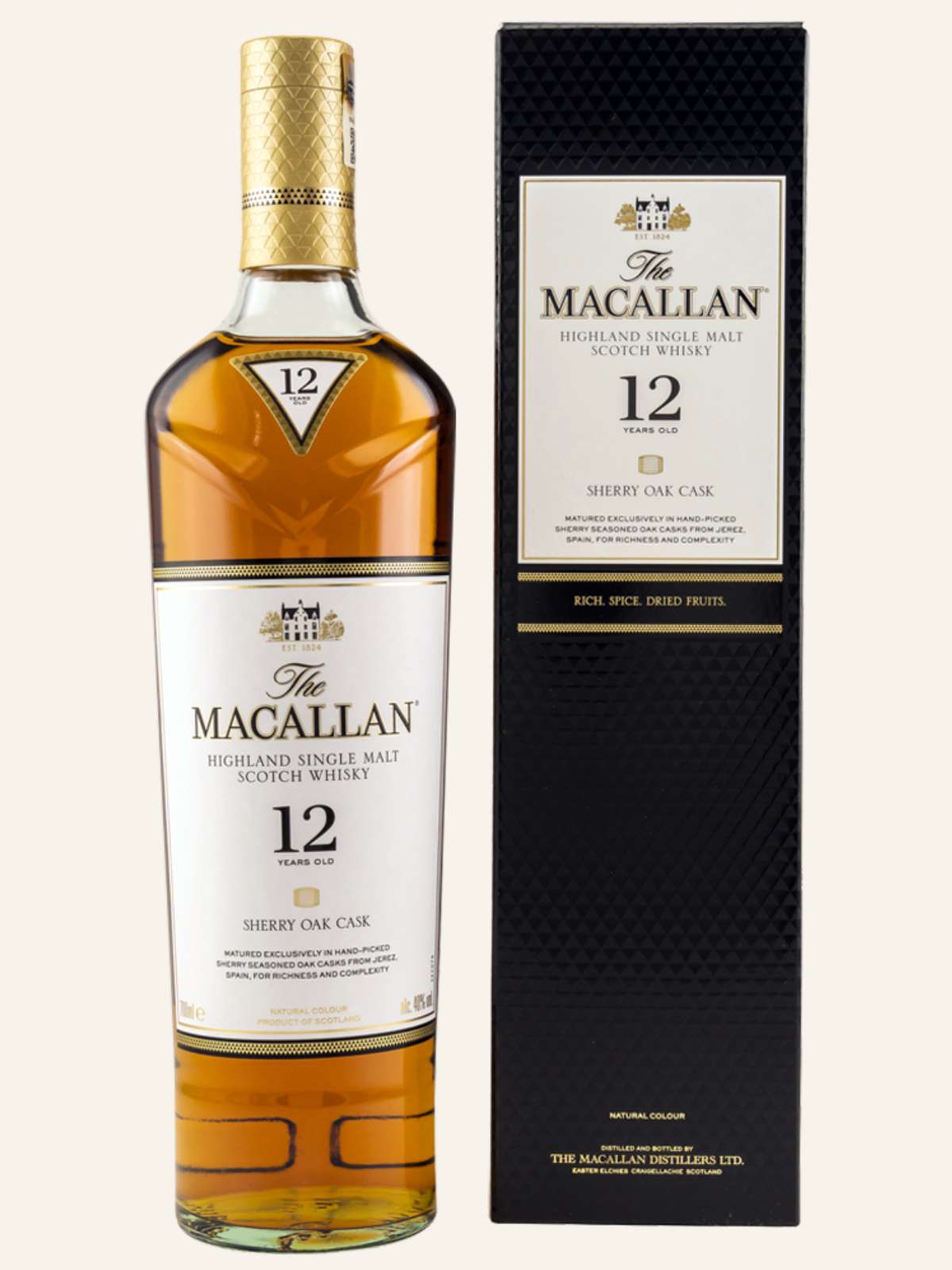 맥켈란 12년 쉐리오크 캐스크 40%vol. 700ml 관세 부가세 교육세 주세 전체 포함