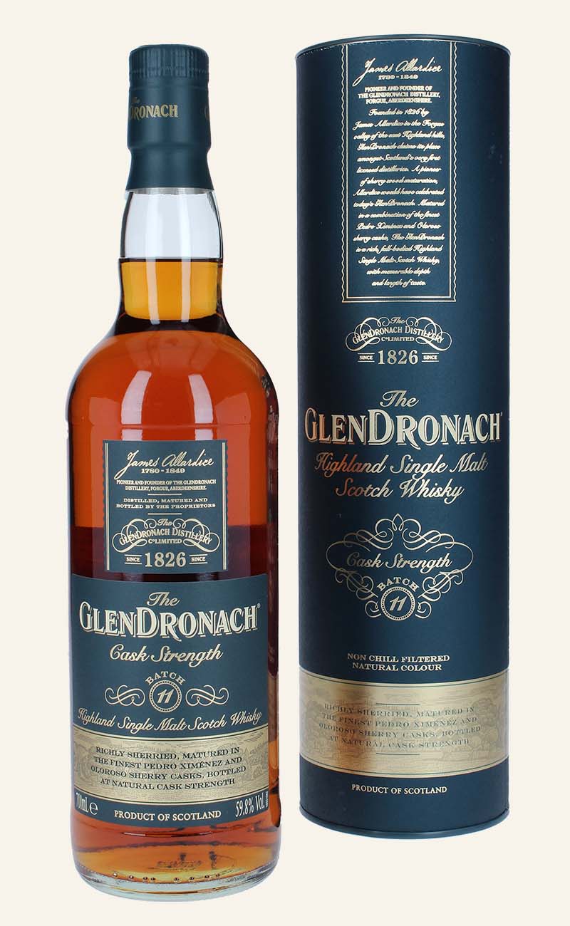 글렌드로낙 캐스크 스트랭스 배치11 59.8%vol. 700ml 관세 부가세 교육세 주세 전체 포함