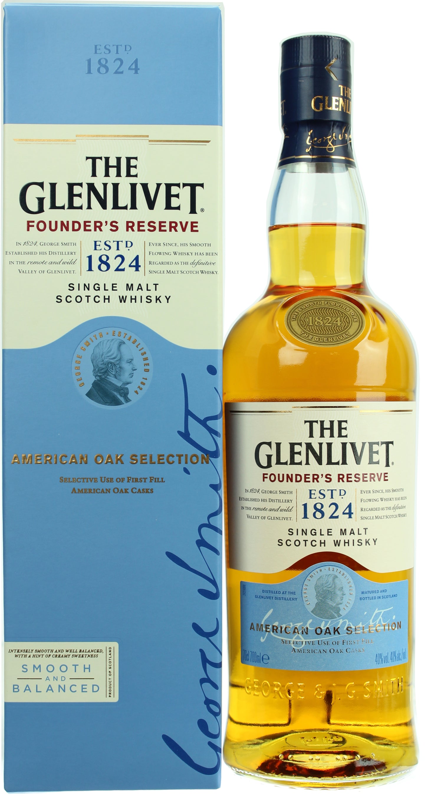 글렌리벳 파운더스 리버스 40%vol. 700ml 관세 부가세 교육세 주세 전체 포함