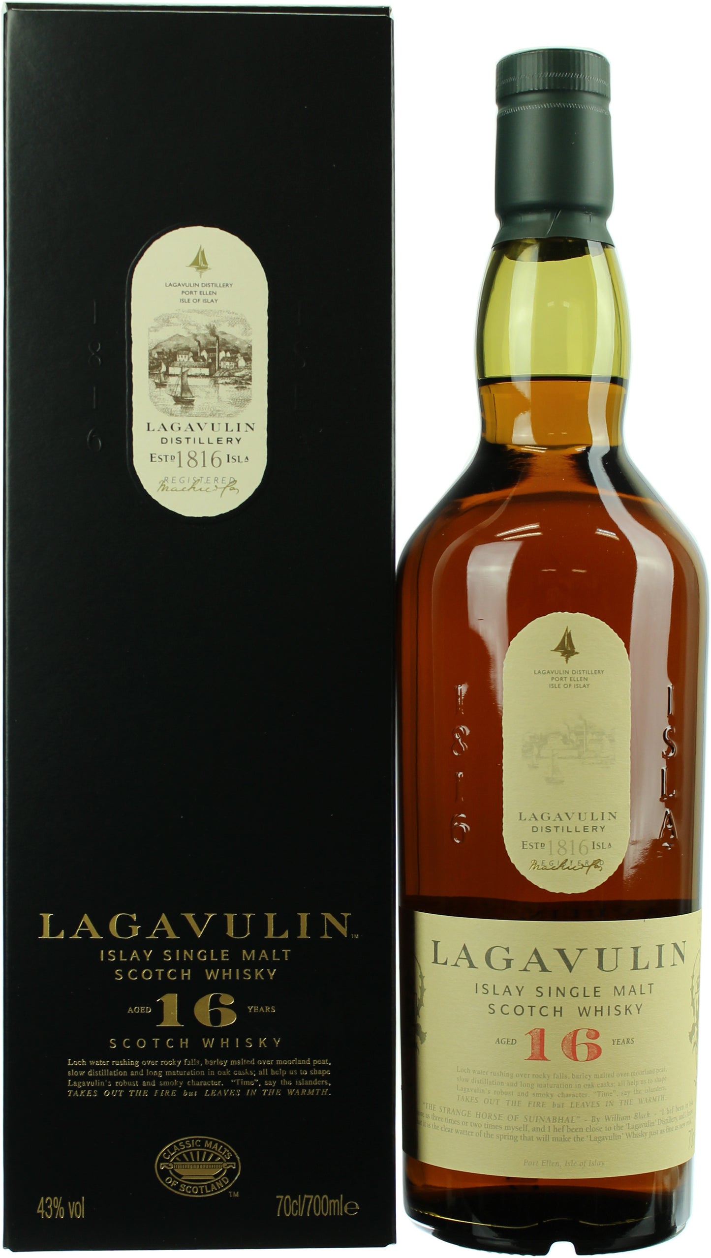 라가불린 16년 43%vol. 700ml 관세 부가세 교육세 주세 전체 포함