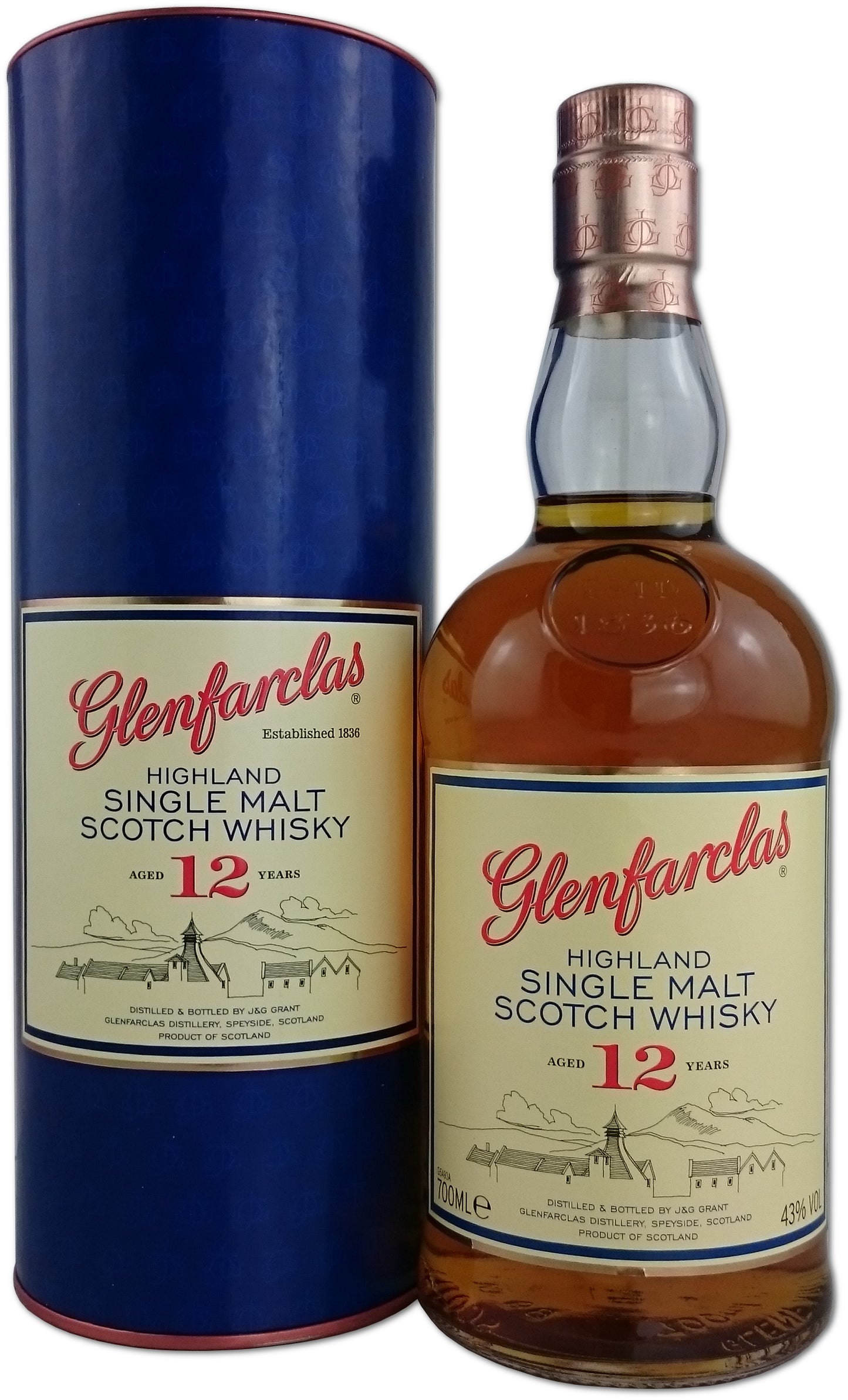 글렌파클라스 12년 43%vol. 700ml 관세 부가세 교육세 주세 전체 포함