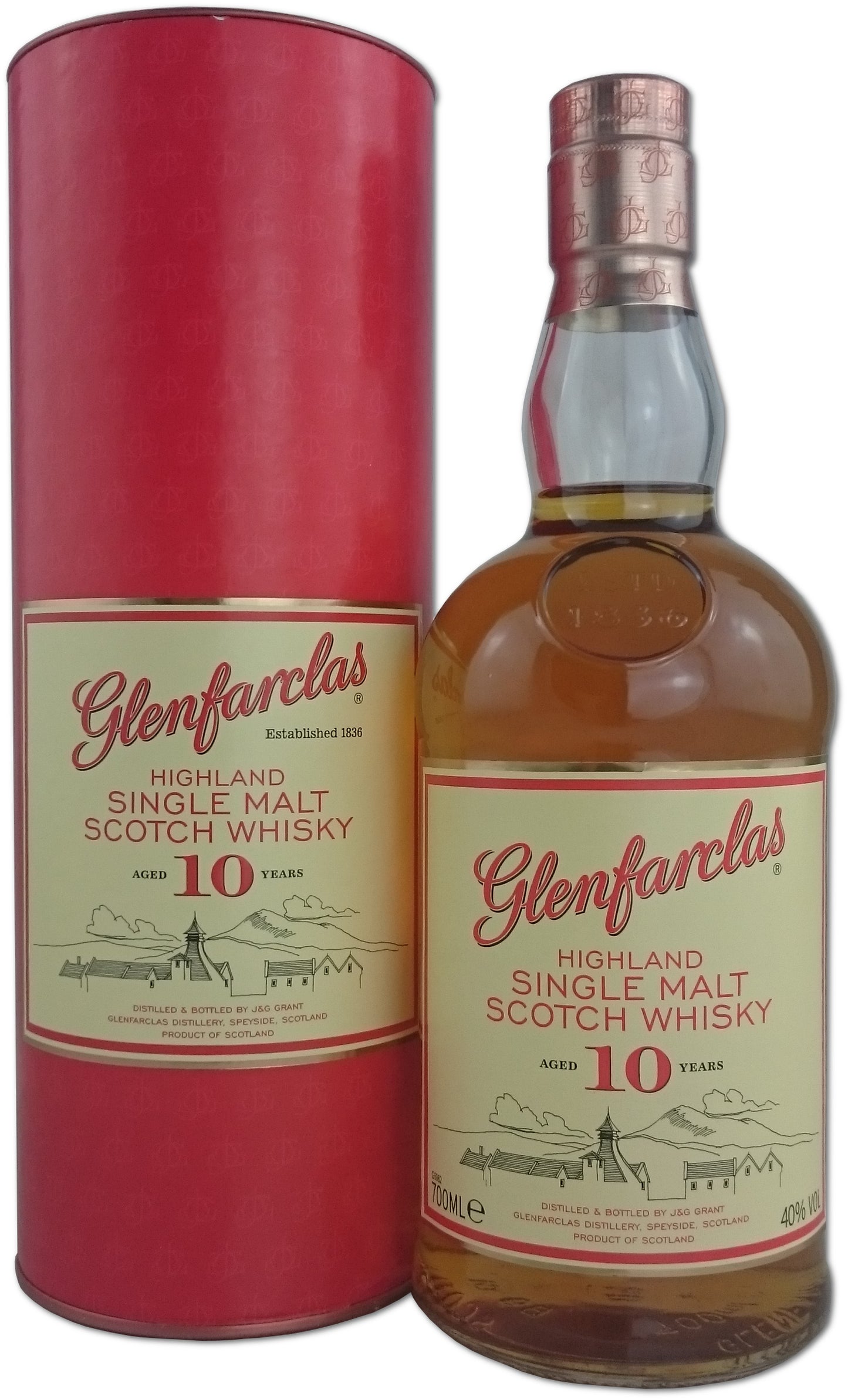 글렌파클라스 10년 40%vol. 700ml 관세 부가세 교육세 주세 전체 포함