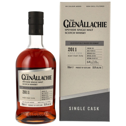 글렌알라키 12년 2011/2024 루비 포트 파이프 넘버 #7438 55.9% 700ml 관세 부가세 교육세 주세 전체 포함