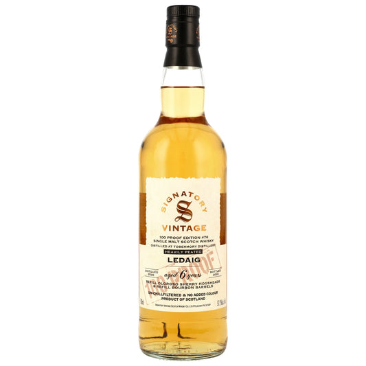 시그나토리 빈티지 100 프루프 에디션 #76 레칙 6년 2020/2026 57.1%vol. 700ml 기프트 박스없음 관세 부가세 교육세 주세 전체 포함