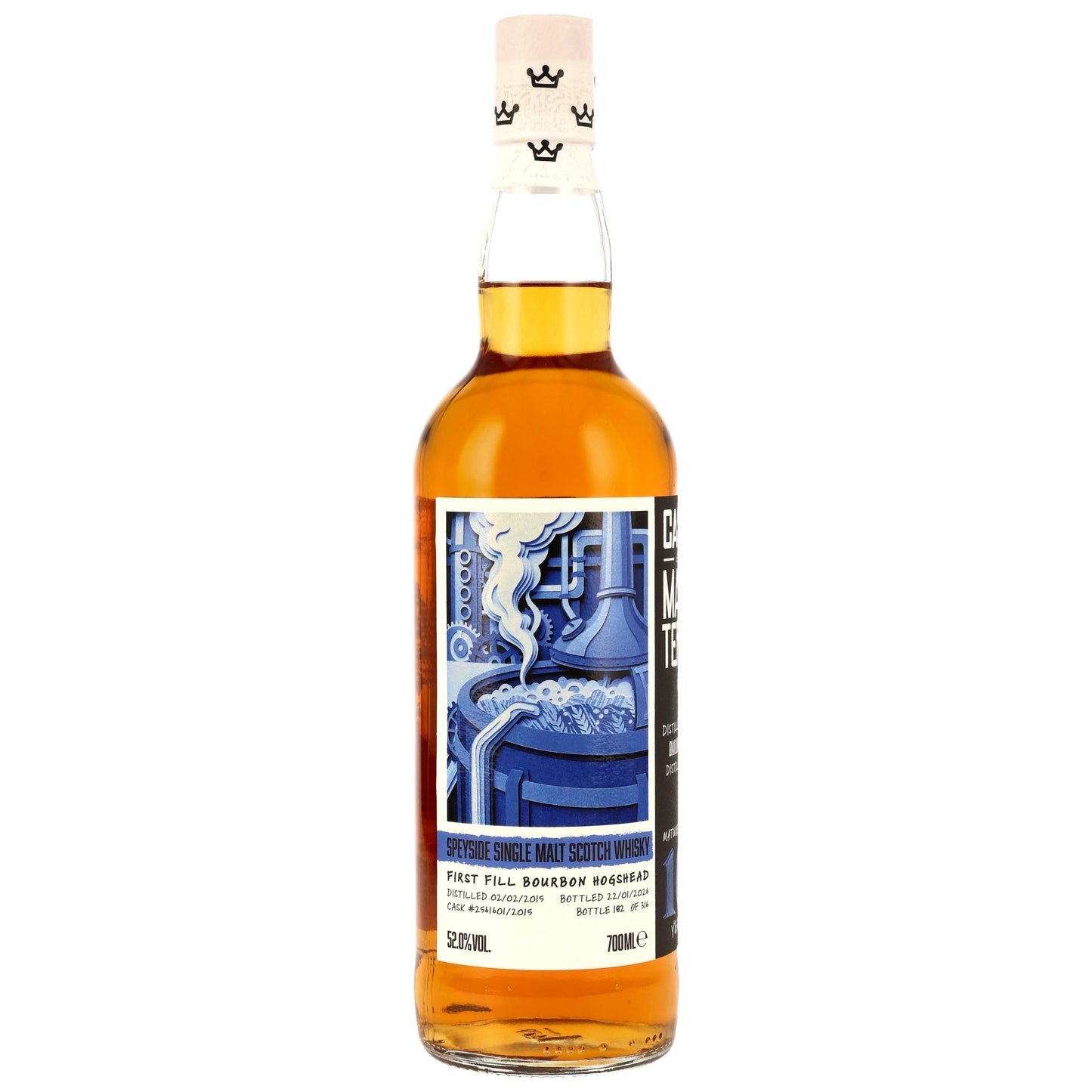 BNS 달유인 10년 1st필 버번 혹스헤드 #2561601/2015 52.0%vol. 700ml 관세 부가세 교육세 주세 전체 포함