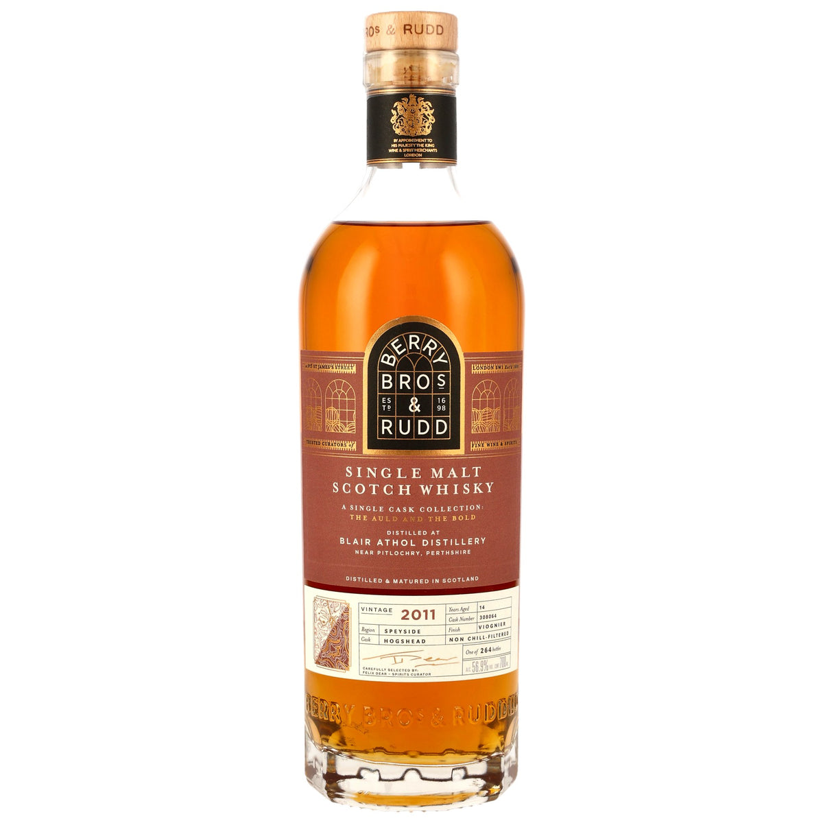 베리 브로스 & 루드 블레어 아솔 14년 비오니에 캐스크 피니쉬 #308064 56.9%vol. 700ml 관세 부가세 교육세 주세 전체 포함
