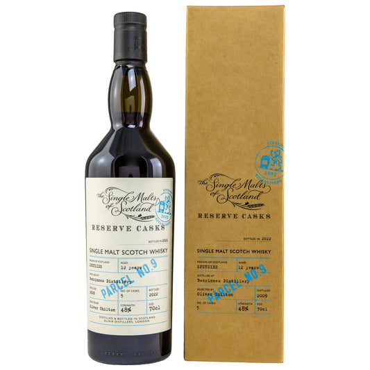 The Single malts of Scotland 벤리네스 2009/2022 12년 리저브 캐스크 파셀 #9 48.0%vol. 700ml 관세 부가세 교육세 주세 전체 포함