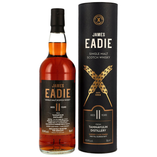 제임스 에디 탐나불린 2013/2025 11년 퍼스트필 올로로쏘 쉐리 벗 #373071 57.4%vol. 700ml 관세 부가세 교육세 주세 전체 포함