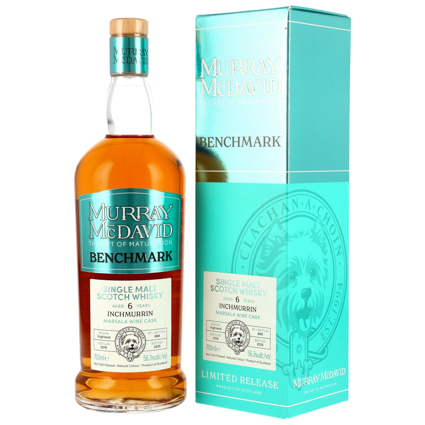 인치물린 2018/2025 머레이 맥 데이비드 마살라 와인 캐스크 56.3%vol. 700ml 관세 부가세 교육세 주세 전체 포함