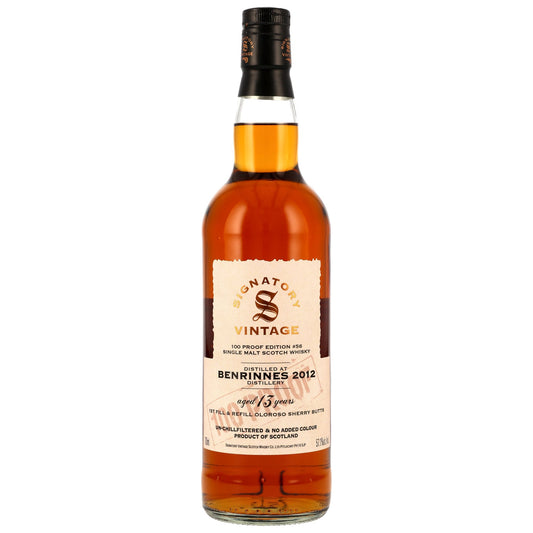 벤리네스 2012/2025 시그나토리 빈티지 100 프루프 에디션 #56 700ml 기프트 박스없음 관세 부가세 교육세 주세 전체 포함