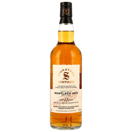 몰트락 2013/2025 시그나토리 빈티지 100 프루프 에디션 #60 57.1%vol. 700ml 기프트 박스없음 관세 부가세 교육세 주세 전체 포함