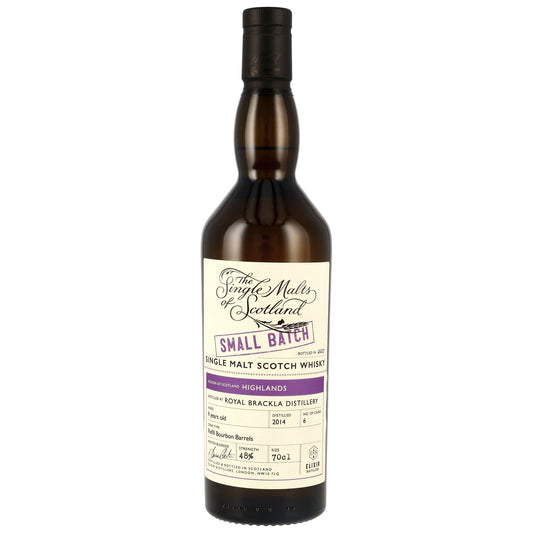 The Single malts of Scotland 로얄 브라클라 2014/2023 9년 리필 버번 배럴 48.0%vol. 700ml 관세 부가세 교육세 주세 전체 포함