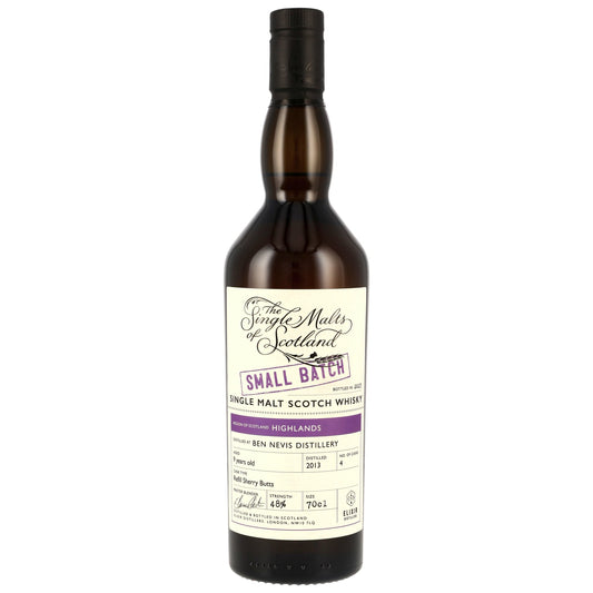 The Single malts of Scotland 벤 네비스 2013/2023 9년 리필 쉐리 벗 48.0%vol. 700ml 관세 부가세 교육세 주세 전체 포함