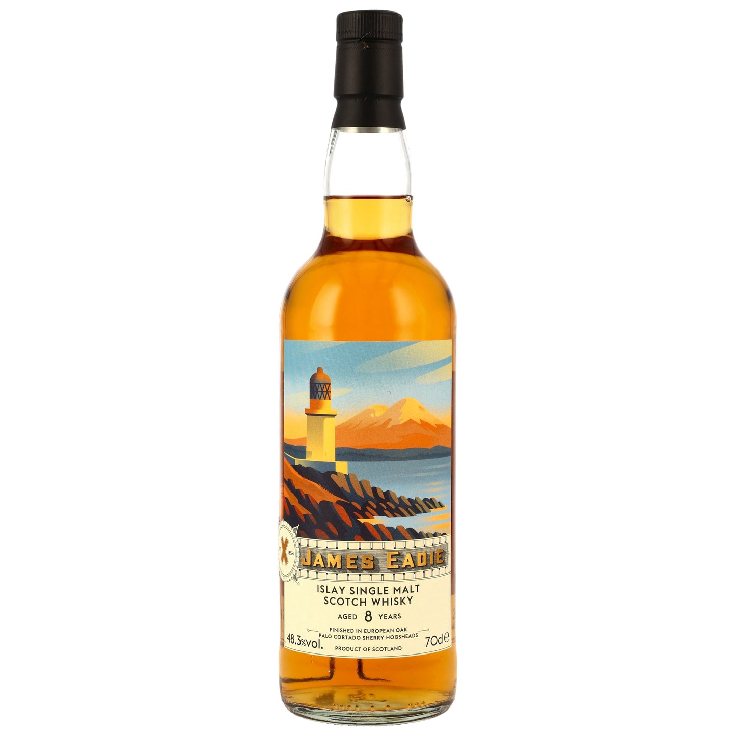 제임스 에디 아일라 싱글몰트(쿨 일라) 팔로 코르타도 쉐리 혹스헤드 8년 48.3%vol. 700ml 관세 부가세 교육세 주세 전체 포함