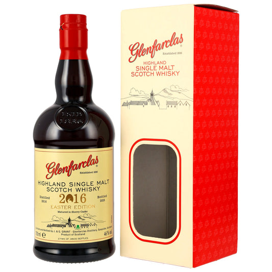 글렌파클라스 2016/2026 이스터 에디션 메추어드 인 쉐리 캐스크 46%vol 700mL 관세 부가세 교육세 주세 전체 포함
