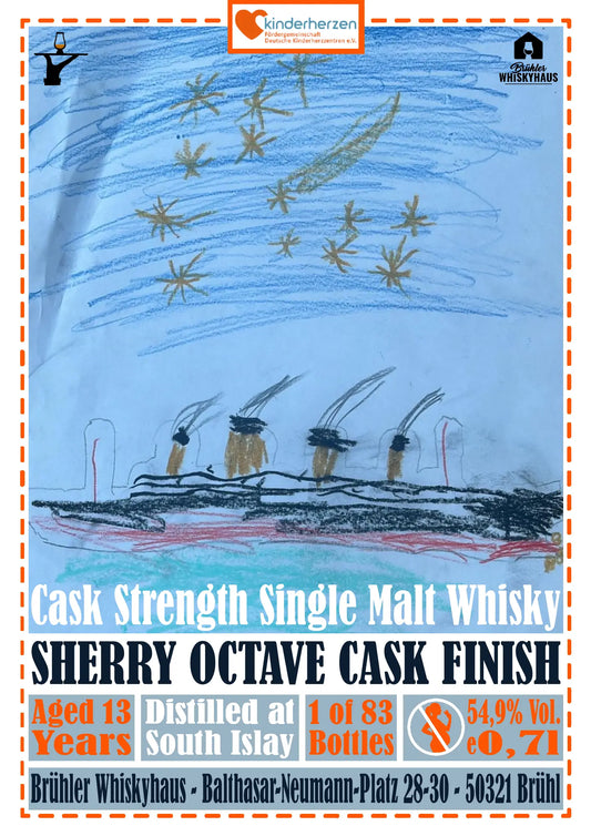 ADOS 쉐리 옥타브 캐스크 피니쉬 사우스 아일라 13년 54.9%vol 700ml 관세 부가세 교육세 주세 전체 포함