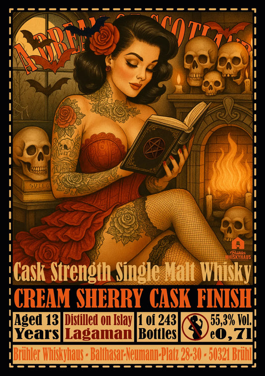 ADOS 크림쉐리 캐스크 피니쉬 라가만 13년 55.3%vol 700ml 관세 부가세 교육세 주세 전체 포함