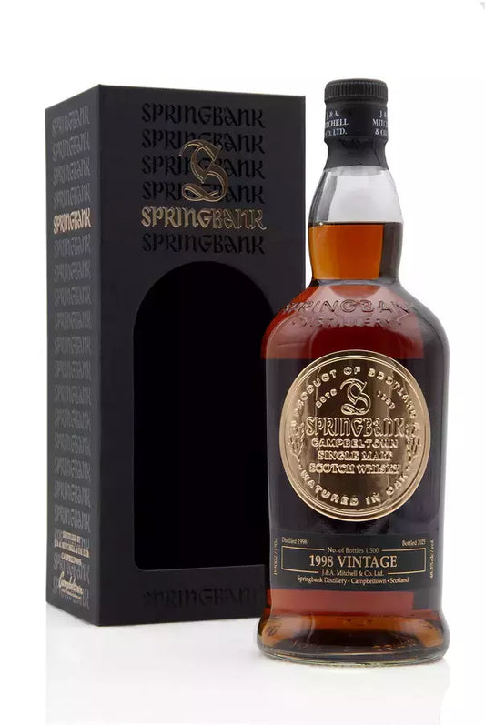 스프링뱅크 1998년 빈티지 2025년 릴리즈 700ml 관세 부가세 교육세 주세 전체 포함
